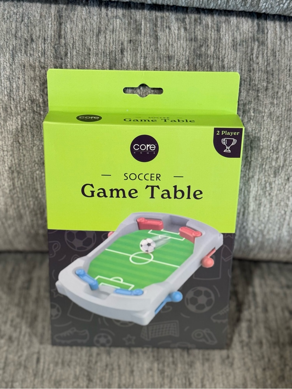 Soccer Game. Core Home Green Soccer Game Table - 2 Players